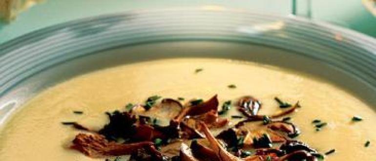 Грибной суп из подберезовиков, подосиновиков и груздей, рецепт приготовления