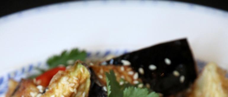 Баклажаны по-китайски. Пошаговый рецепт с фото. Хрустящие шелковые баклажаны в соусе чили Рецепт баклажаны с хрустящим перцем